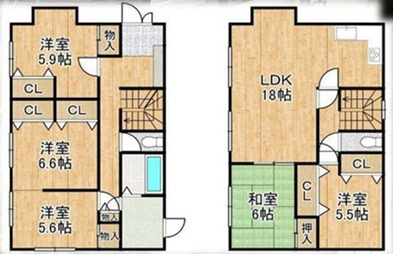 間取り：328000625325