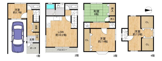 間取り：327002556525