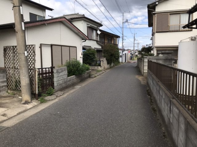 前面道路写真です
