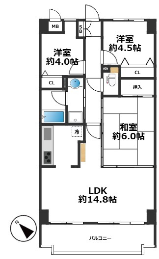 間取り：328000618043