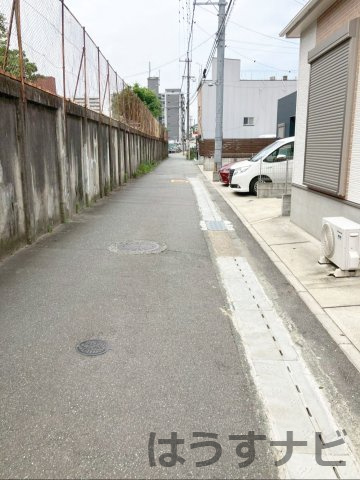 前面道路幅員：4ｍ（セットバック済）