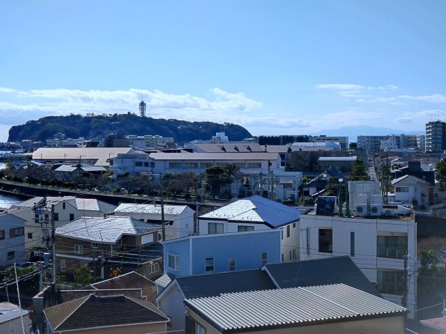 もちろん江の島ま目の前です