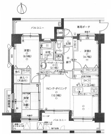 間取り：334000225371