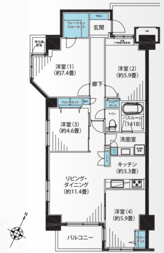 間取り：313004848527