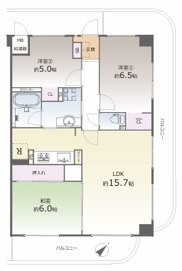 間取り：326000254882