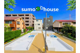川崎市高津区新作606④　4号棟の外観