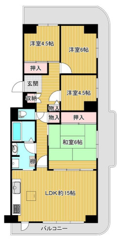 間取り：329000139546