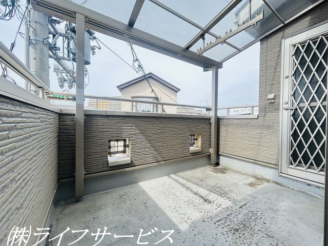 3階バルコニー