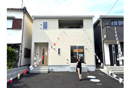 クレイドルガーデン　新築建売分譲1号棟(全2棟)　松山市谷町第1-1号棟の外観