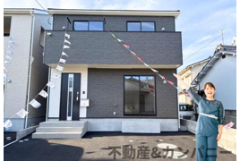 クレイドルガーデン　新築建売分譲2号棟(全2棟)　松山市谷町第1-2号棟の外観