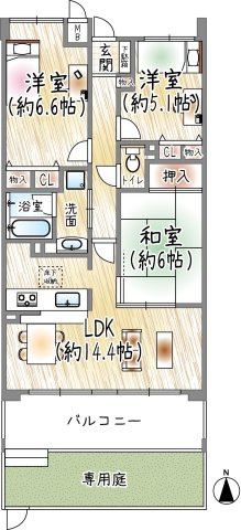 間取り：328000602167