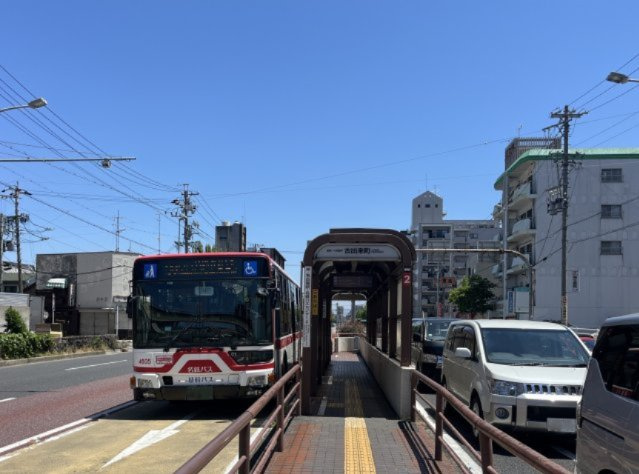 基幹バス『古出来町』徒歩2分、栄・市役所・名駅方面まで直通です！
