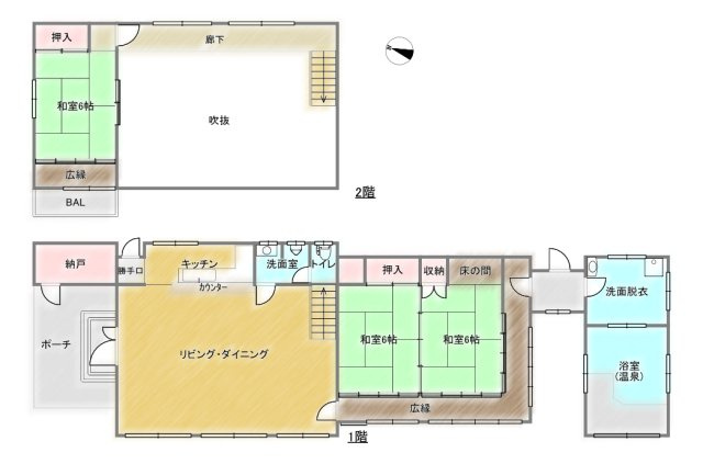 間取り：346000045495