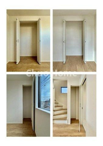 居室にはクローゼットを完備し、自由度の高い家具の配置が叶うシンプルな空間です。お子様の成長と必要になる子供部屋を与えるにはぴったりの間取りですね。