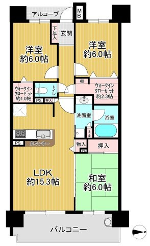 間取り：312001301867