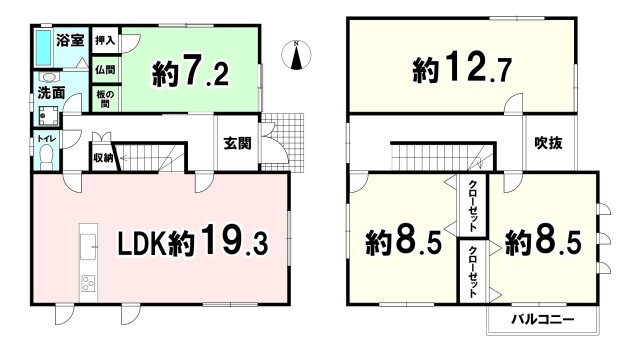 間取り：329000121357