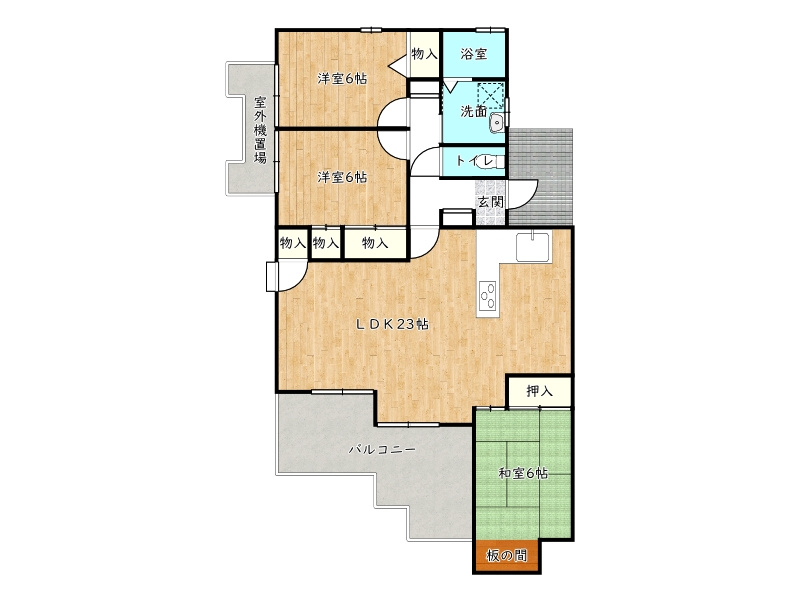 間取り：328000622486