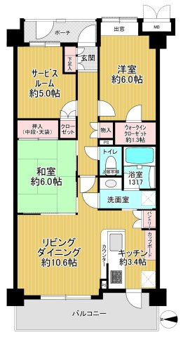 間取り：309000089408