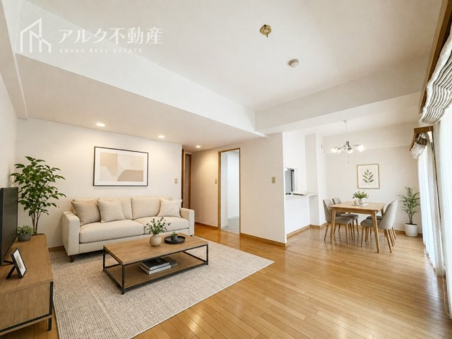 LDK約18.1帖※家具はCG加工によるものです