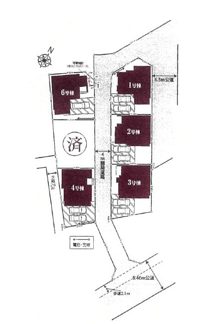 3号棟　広々とした19帖のリビング空間！全居室に収納がある4LDK！キッチン・洗面・浴室がまとまった水回り動線で、家事の移動もスムーズです！駐車スペース2台可(車種による)！