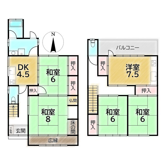 間取り：326000273083