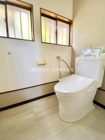 トイレもきれいです