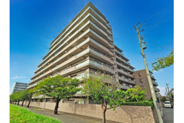 レックス市川リバーサイドコートの外観