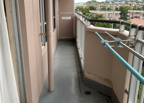 【パークサイド南大沢のバルコニー】