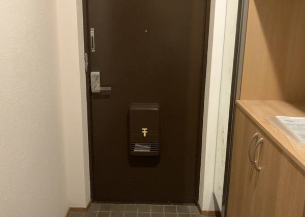 【パークサイド南大沢の玄関】