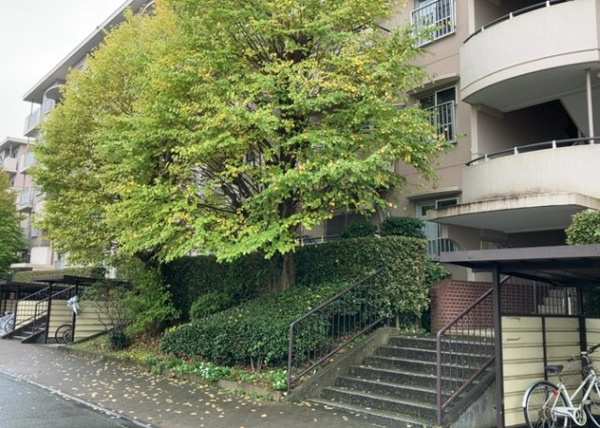 【パークサイド南大沢の中庭】