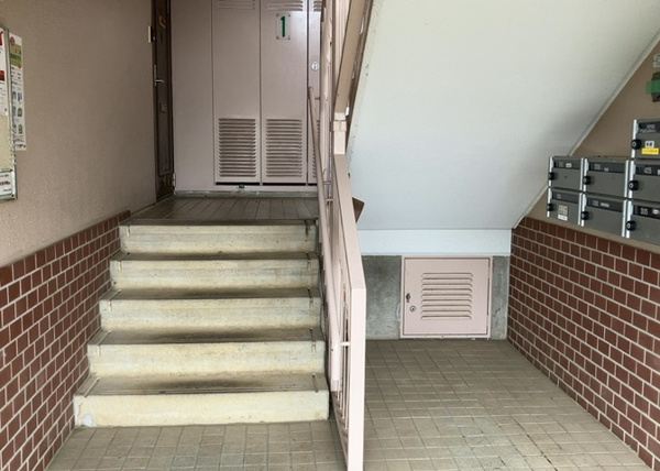 【パークサイド南大沢の受付】