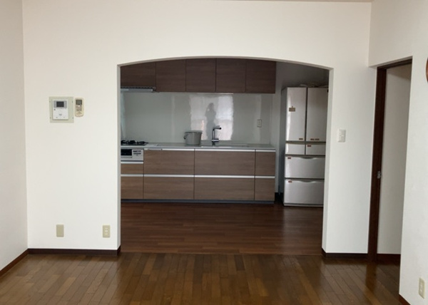 【パークサイド南大沢のリビングダイニング】