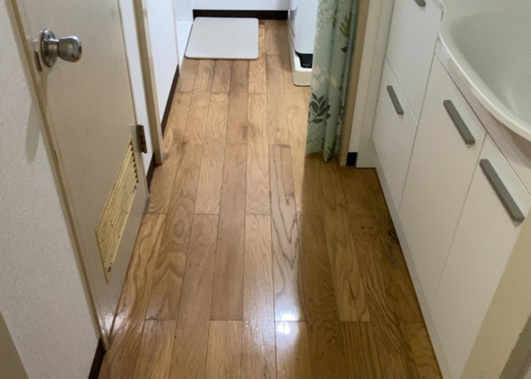 【パークサイド南大沢の脱衣場】