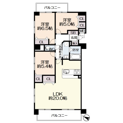 間取図※現況を優先とします