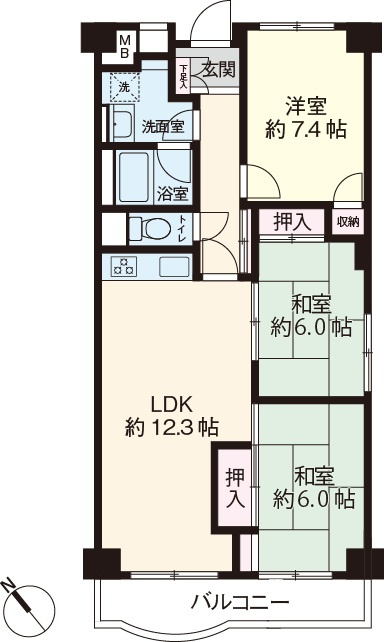 間取り：312001318334