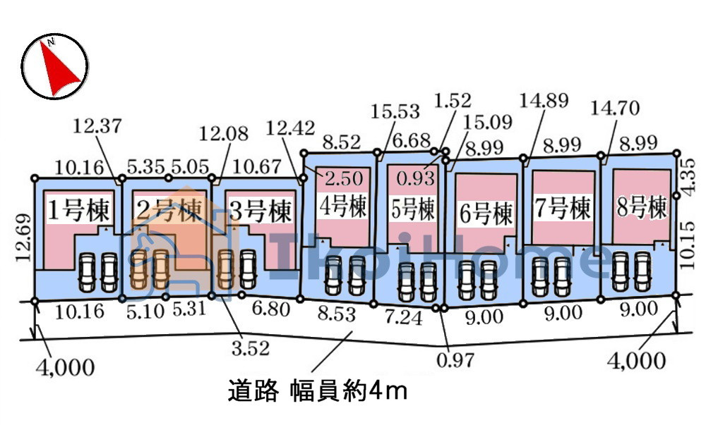 ●年中無休：当日予約可●全8棟の新築分譲！各号棟お車2台駐車可能！収納豊富な新築が完成予定です！