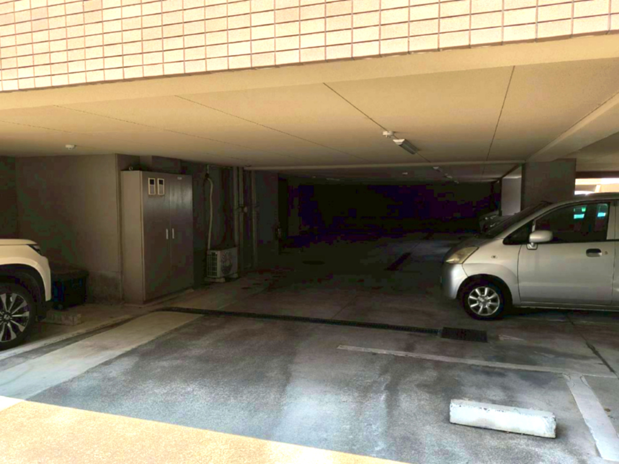 駐車スペースもあります