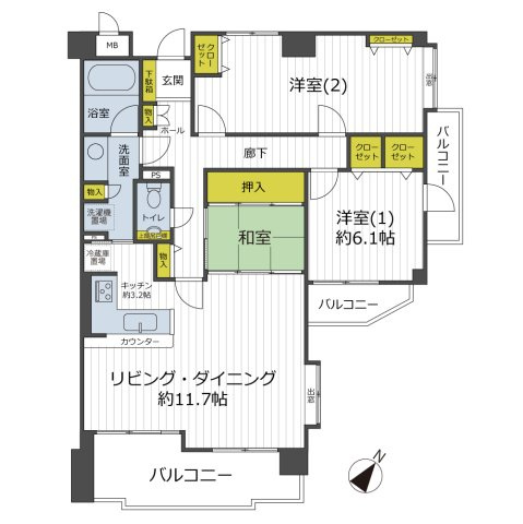 間取り：325000116784