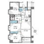 バームハイツ西葛西の間取り