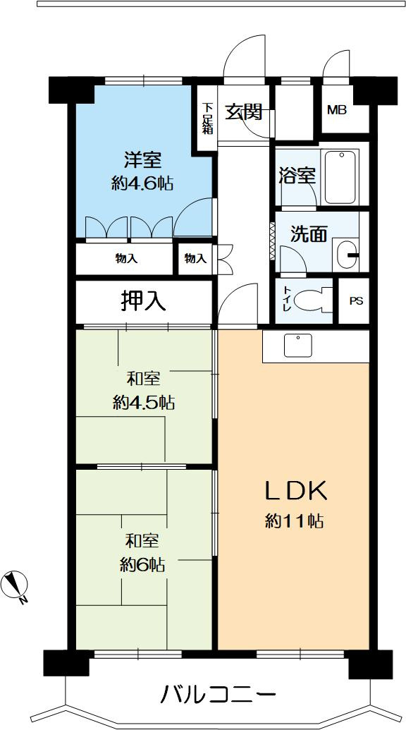間取り：328000677622