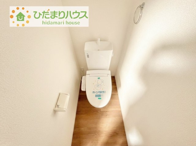 トイレは1F、2F共に完備！取り合いになることがありませんね(^^)/