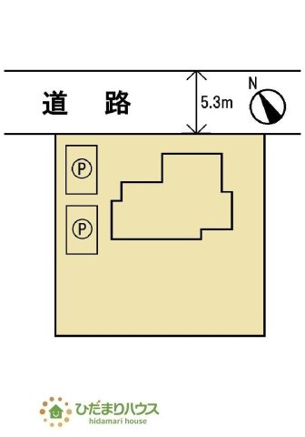 広々としたお庭付きのお家です。