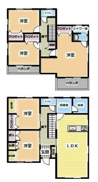 1Ｆの窓にはシャッターがついており長い間不在でも安心です♪各務原市立蘇原中学校徒歩2分になります♪