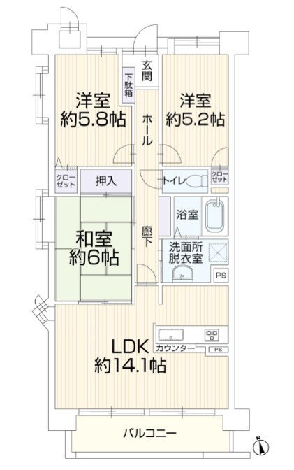 間取り：323000520692