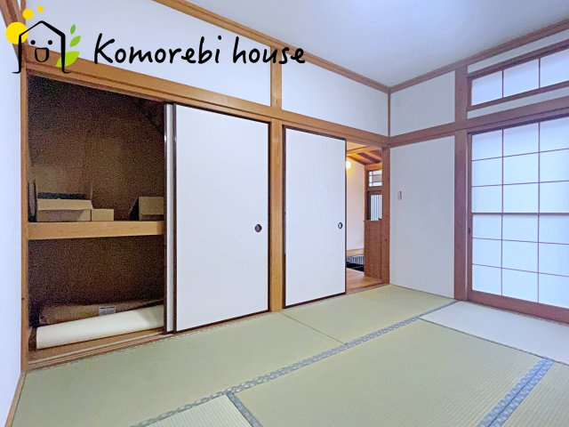 落ち着いた雰囲気の和室付きです