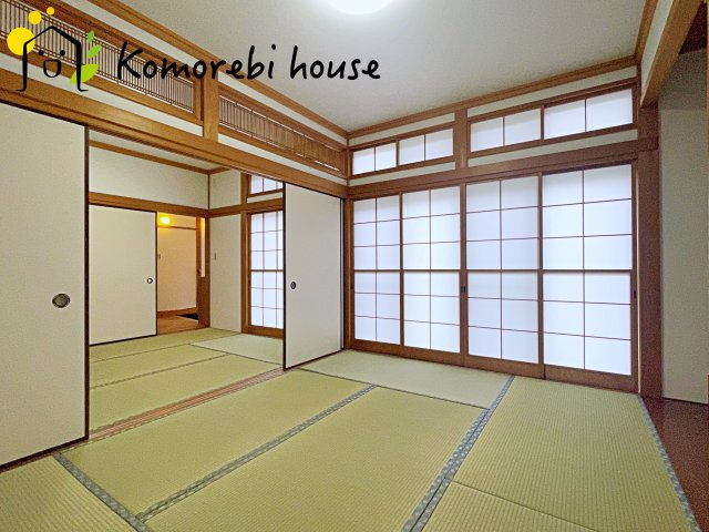 明るい和室です