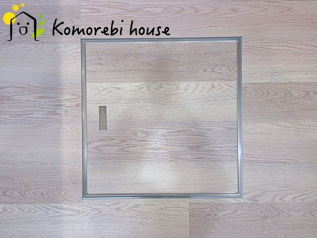 床下収納です