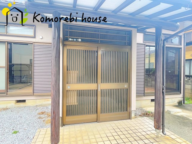 きれいな玄関です