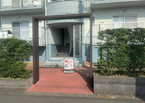 グランドハイツ相模原のエントランス