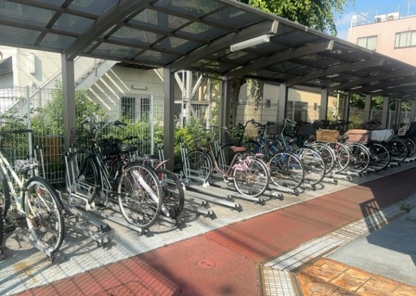 グランドハイツ相模原の駐輪場